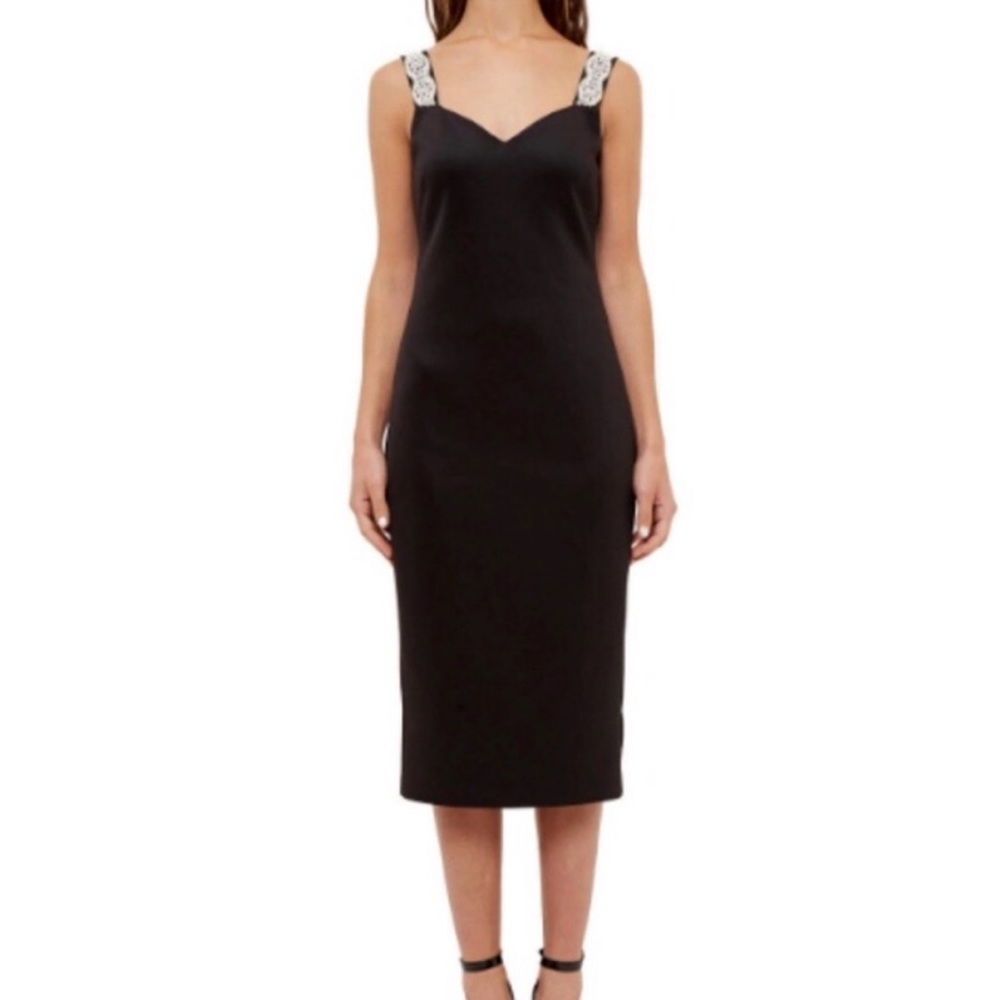 Ted Baker black stoned dress Mally 4